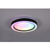 Reality Arco Lampa Sufitowa LED Czarny, 1-punktowy, Zdalne sterowanie, Zmieniacz kolorów