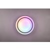 Reality Arco Lampa Sufitowa LED Czarny, 1-punktowy, Zdalne sterowanie, Zmieniacz kolorów