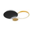Globo SENNA Lampa Sufitowa LED czarny, 1-punktowy, Zdalne sterowanie
