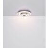 Globo JACK Lampa Sufitowa LED czarny, biały, 1-punktowy, Zdalne sterowanie