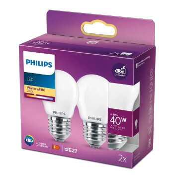 Philips LED E27 4,3 Wat 2700 Kelwinów 470 Lumenów