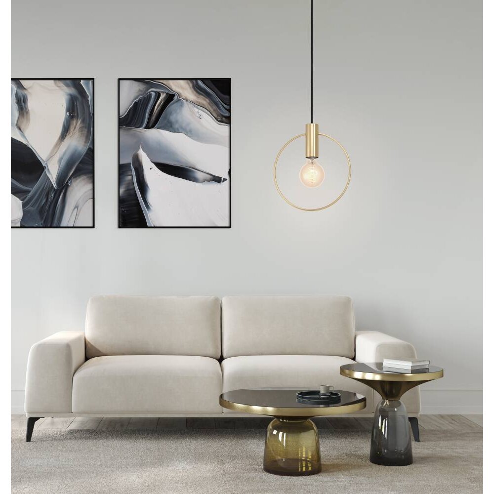 Eglo-Leuchten MANIZALES Lampa Wisząca Mosiądz, 1-punktowy main product photo