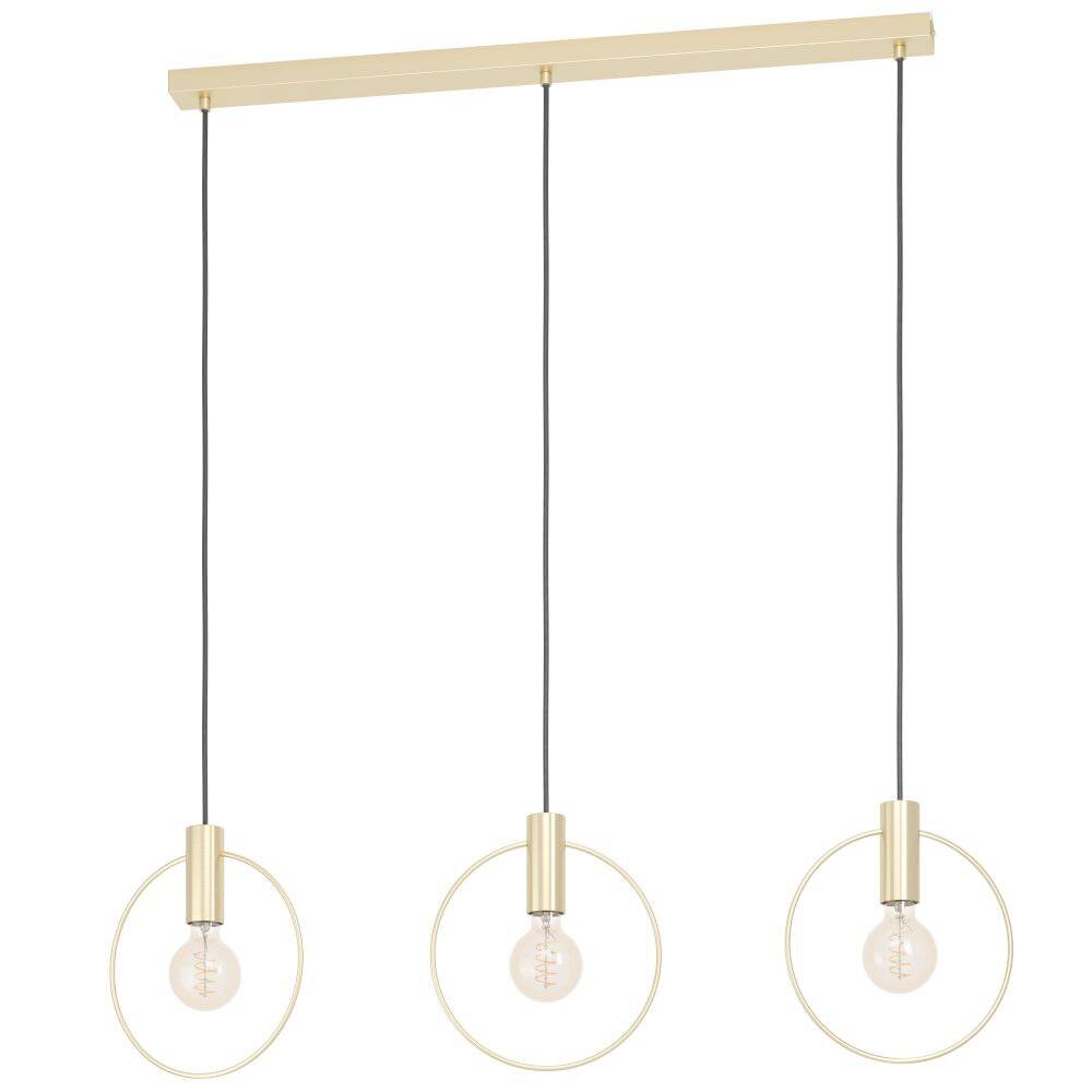 Eglo-Leuchten MANIZALES Lampa Wisząca Mosiądz, 3-punktowe main product photo
