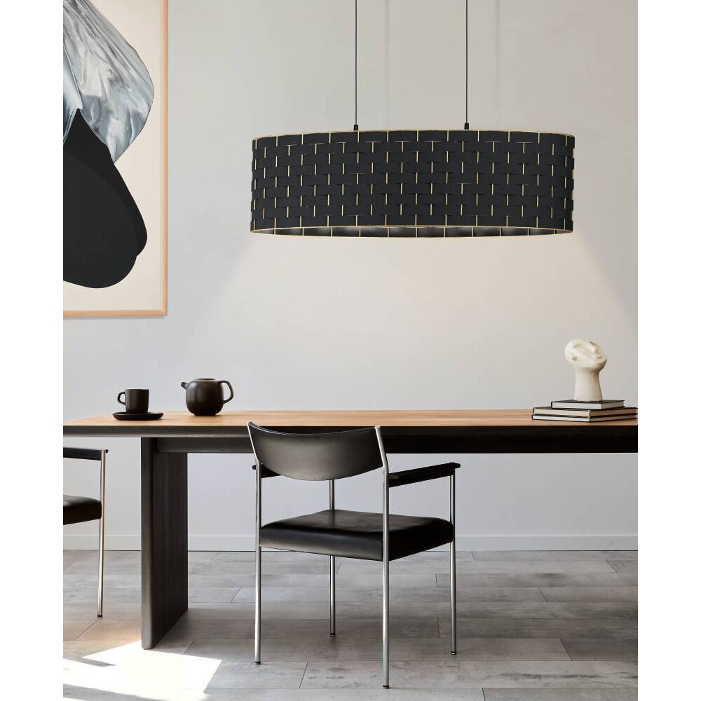 Eglo-Leuchten MARASALES Lampa Wisząca Czarny, 2-punktowe main product photo