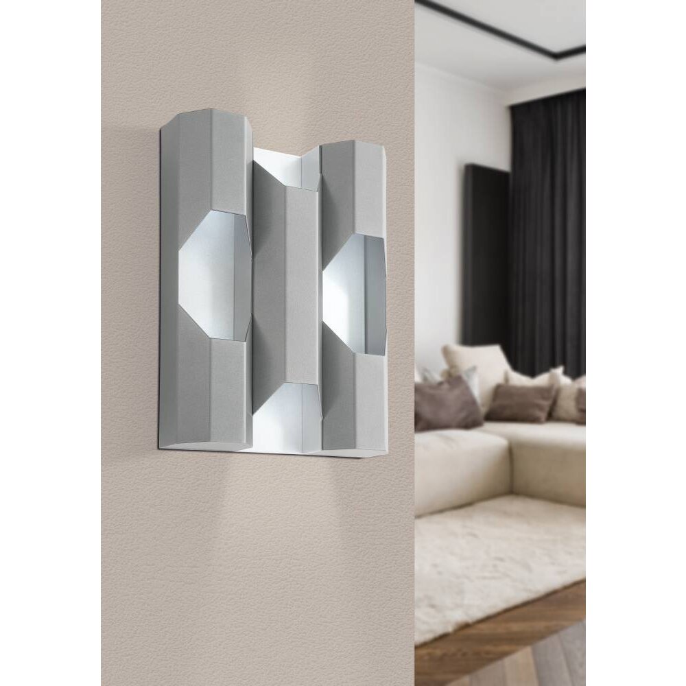 Eglo-Leuchten ZINACUA Lampa ścienna LED Srebrny, 4-punktowe main product photo