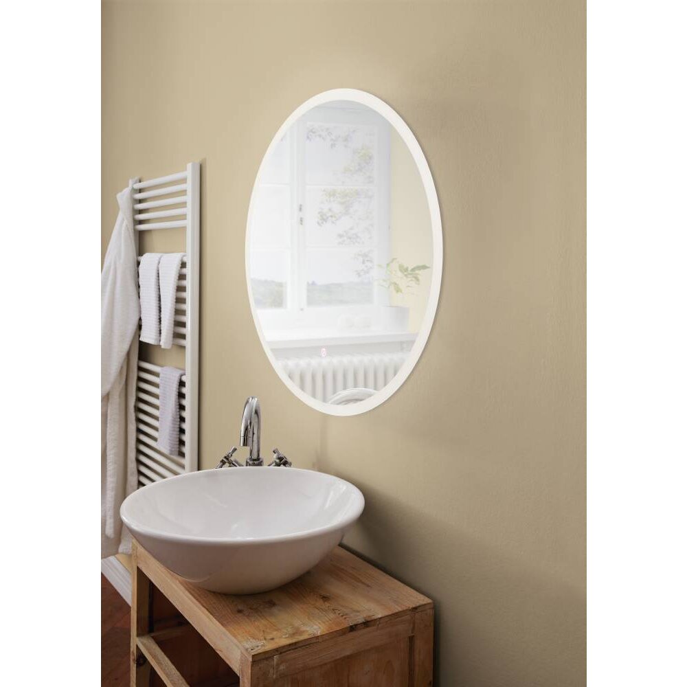 Eglo-Leuchten BUENAVISTA Lampa oświetlająca lustro LED Srebrny, 1-punktowy main product photo