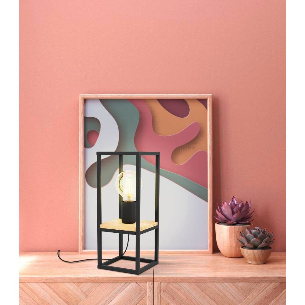 Eglo-Leuchten LIBERTAD lampka nocna Brązowy, Czarny, 1-punktowy main product photo