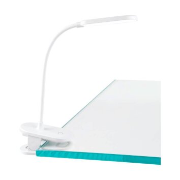 Eglo-Leuchten RAIZAL lampa z klipsem LED Biały, 1-punktowy