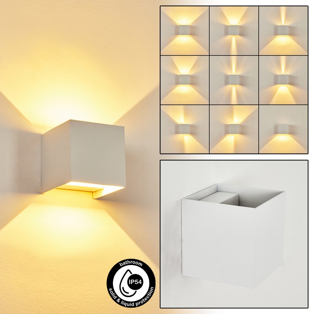 Strandaa Lampa ścienna LED Biały, 2-punktowe main product photo