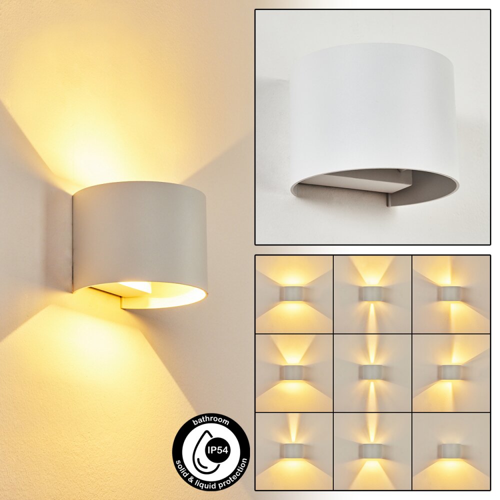 Strandaa Lampa ścienna LED Biały, 2-punktowe main product photo