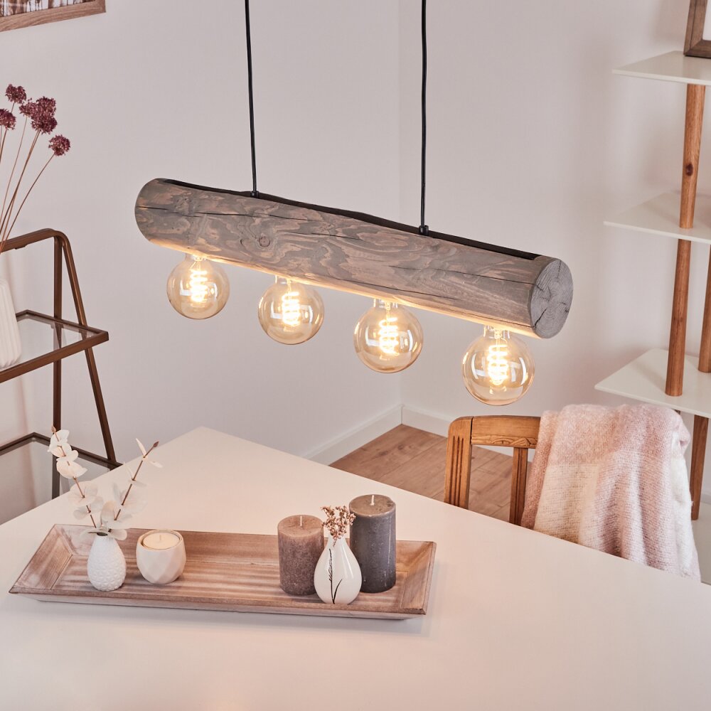 Canedo Lampa Wisząca Szary, Czarny, 4-punktowe main product photo