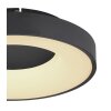 Globo JOLLI Lampa Sufitowa LED Czarny, 1-punktowy, Zdalne sterowanie