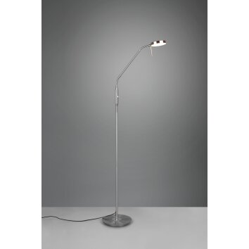 Trio-Leuchten Monza Lampa Stojąca LED Nikiel matowy, 1-punktowy