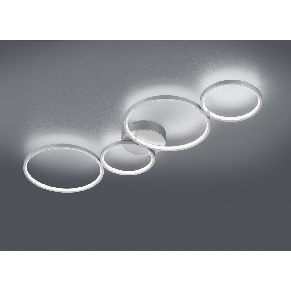 Trio-Leuchten Rondo Lampa Sufitowa LED Srebrny, 1-punktowy main product photo