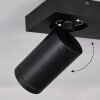 Hakamken Lampa Sufitowa LED Czarny, 2-punktowe