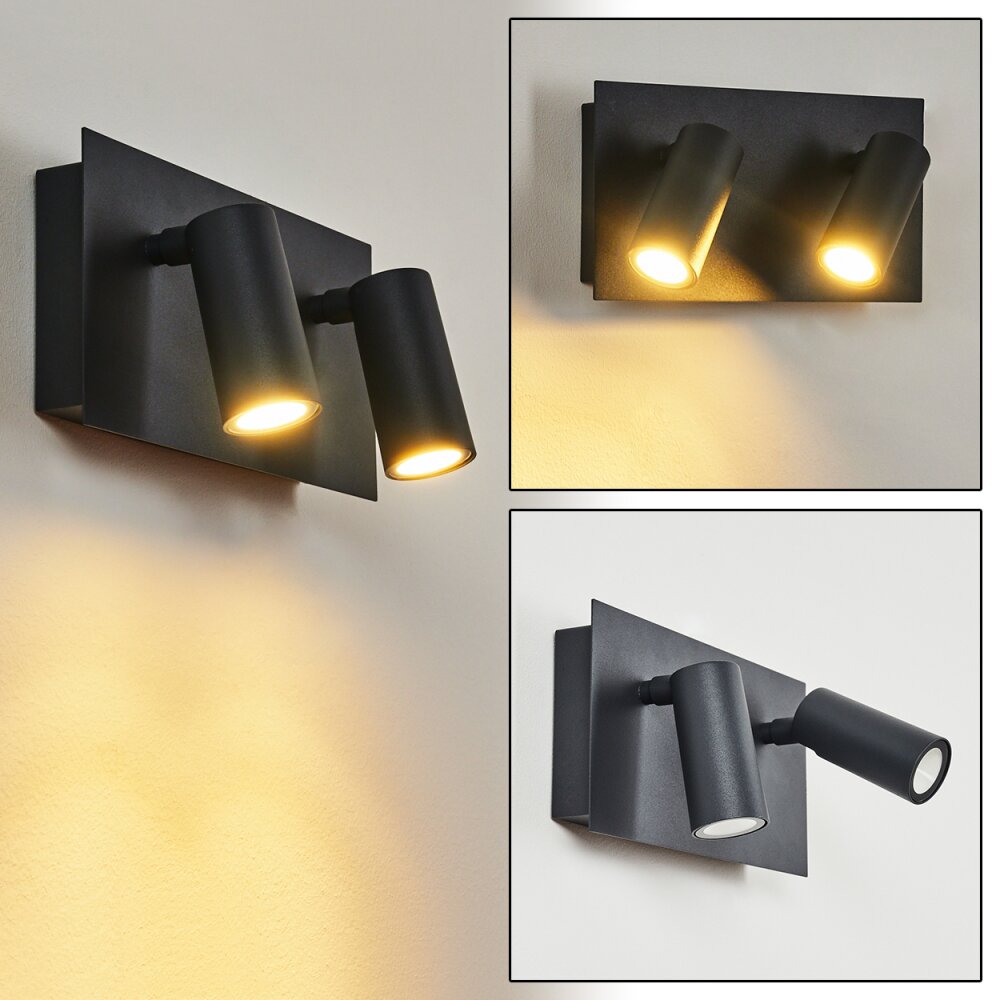 Saeter Zewnętrzny kinkiet LED Czarny, 2-punktowe main product photo