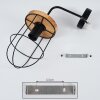 Hodne Lampa ścienna Czarny, 1-punktowy Hodne Lampa ścienna Czarny, 1-punktowy