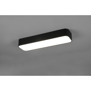 Reality Asterion Lampa Sufitowa LED Czarny, 1-punktowy, Zdalne sterowanie