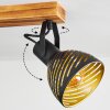 Racolo Lampa Sufitowa Ciemne drewno, 2-punktowe