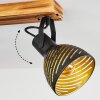 Racolo Lampa Sufitowa Ciemne drewno, 4-punktowe