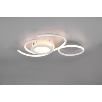 Trio-Leuchten Jive Lampa Sufitowa LED Biały, 1-punktowy, Zdalne sterowanie