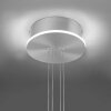 Paul-Neuhaus Q-ETIENNE Lampa Wisząca LED Stal szczotkowana, 2-punktowe, Zdalne sterowanie