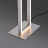 Paul-Neuhaus Q-KAAN Lampa Stojąca LED Stal szczotkowana, 2-punktowe, Zdalne sterowanie
