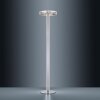 Paul-Neuhaus Q-VITO Lampa Stojąca LED Stal szczotkowana, 3-punktowe, Zdalne sterowanie