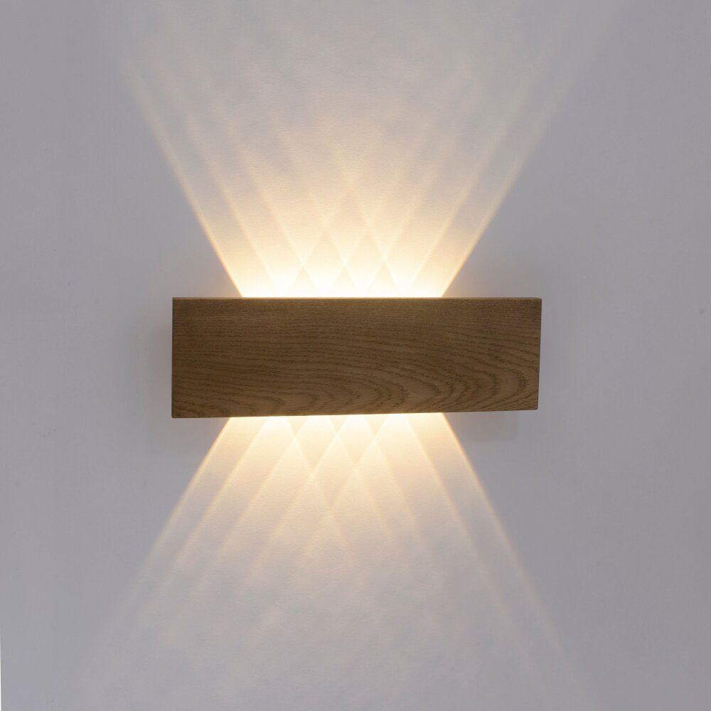 Paul-Neuhaus PALMA Lampa ścienna Szary, Jasne drewno, 10-punktowe main product photo