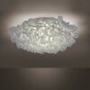 Leuchten-Direkt LOLAsmart-NAOMI Lampa Sufitowa LED Biały, 1-punktowy, Zdalne sterowanie, Zmieniacz kolorów