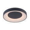 Leuchten-Direkt LOLAsmart-ANIKA Lampa Sufitowa LED Antracytowy, 1-punktowy, Zdalne sterowanie, Zmieniacz kolorów
