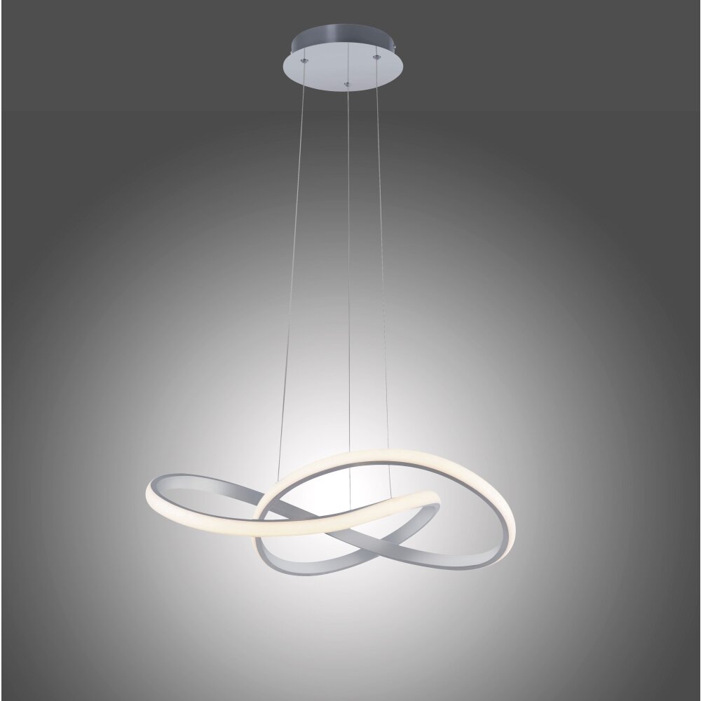 Leuchten-Direkt MARIA Lampa Wisząca LED Aluminium, 1-punktowy main product photo