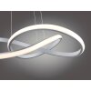 Leuchten-Direkt MARIA Lampa Wisząca LED Aluminium, 1-punktowy