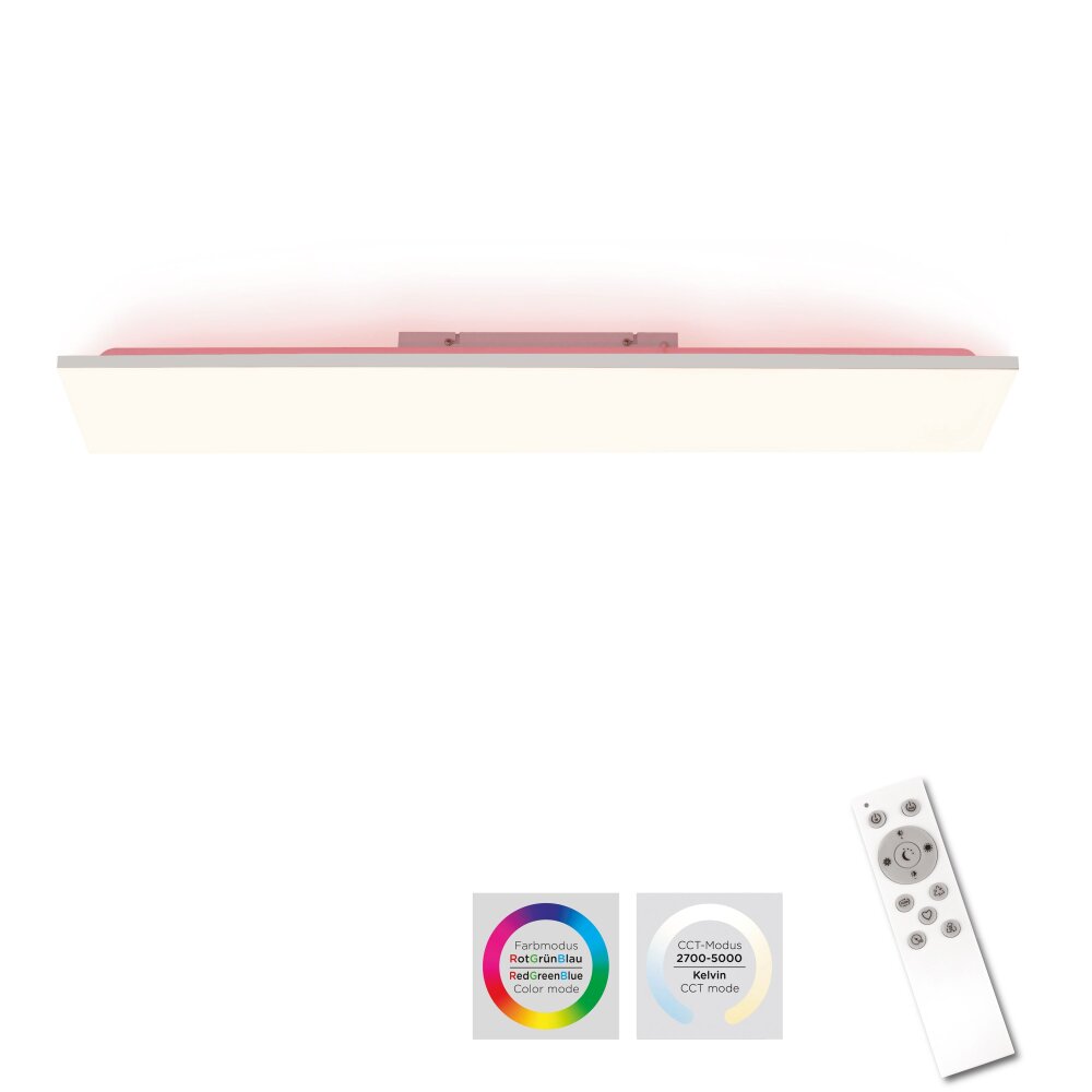 Leuchten-Direkt GUSTAV Lampa Sufitowa LED Biały, 1-punktowy, Zdalne sterowanie, Zmieniacz kolorów main product photo