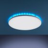 Leuchten-Direkt GUSTAV Lampa Sufitowa LED Biały, 1-punktowy, Zdalne sterowanie, Zmieniacz kolorów