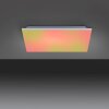 Leuchten-Direkt YUKON Lampa Sufitowa LED Biały, 1-punktowy, Zdalne sterowanie, Zmieniacz kolorów