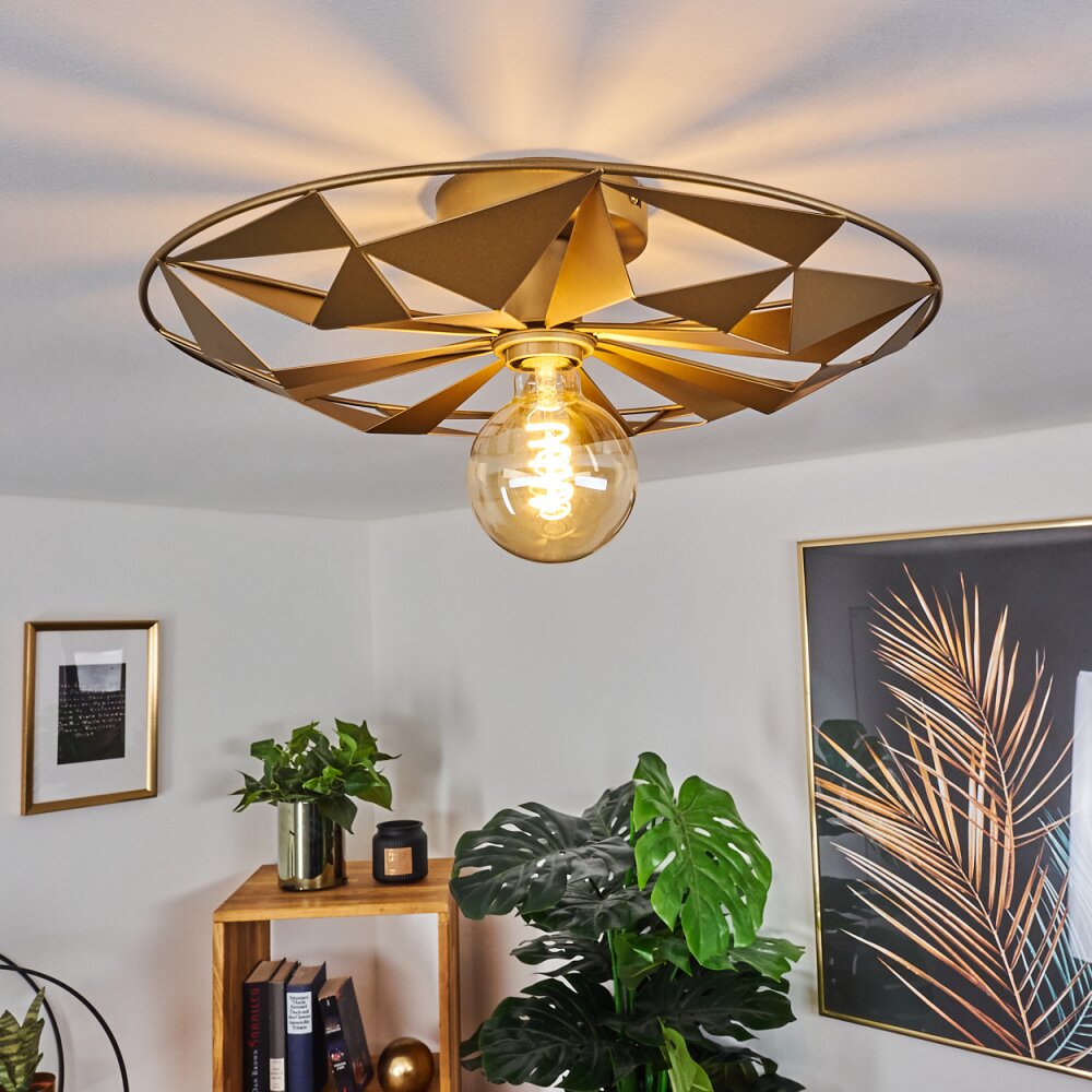 Samatrai Lampa Sufitowa Złoty, 1-punktowy main product photo