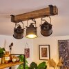 Pehefito Lampa Sufitowa Czarny, 3-punktowe