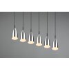 Reality Farin Lampa Wisząca Nikiel matowy, 6-punktowe