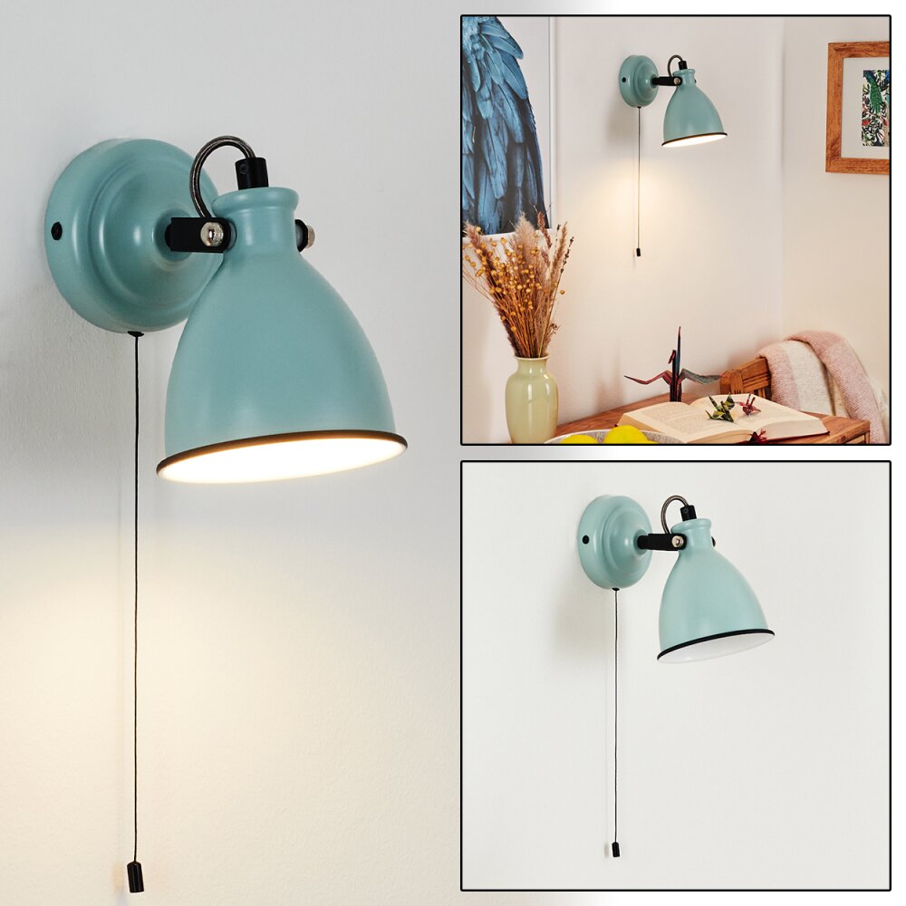 Selki Lampa ścienna Niebeieski, Czarny, 1-punktowy main product photo