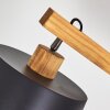 Tatodere Lampa Stojąca Ciemne drewno, Czarny, 1-punktowy