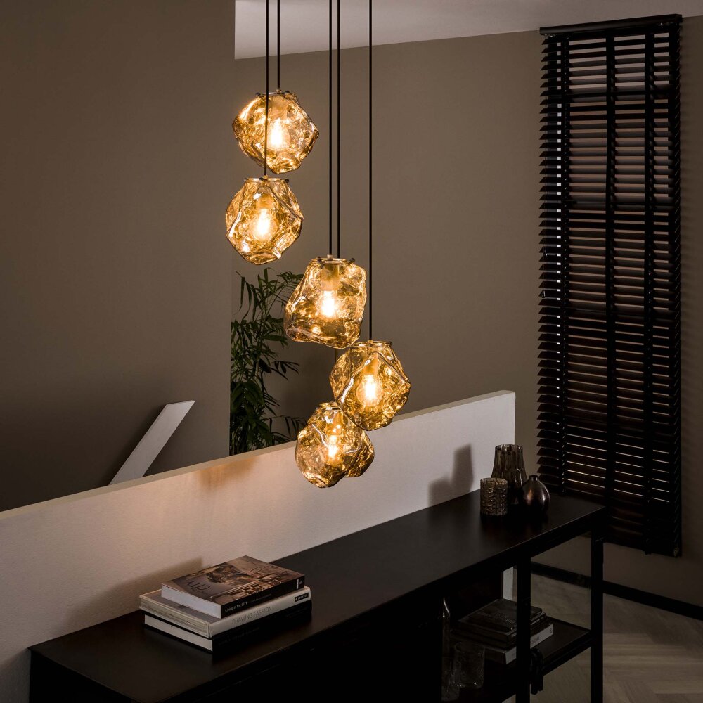 Marore Lampa Wisząca Stare Złoto, 5-punktowe main product photo