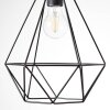 Brilliant-Leuchten Drewno Lampa Wisząca Jasne drewno, Czarny, 1-punktowy