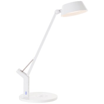Brilliant-Leuchten Kaila lampka nocna LED Biały, 1-punktowy