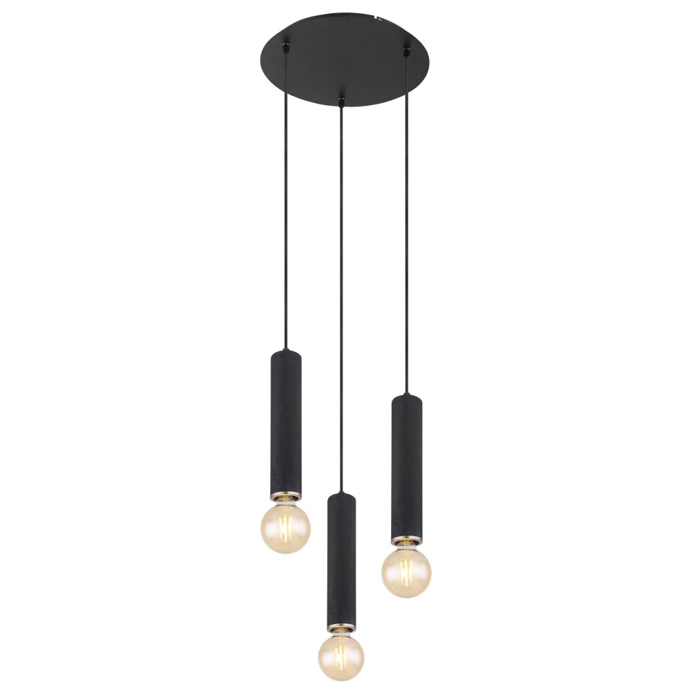 Globo MARION Lampa Wisząca Czarny, 3-punktowe main product photo