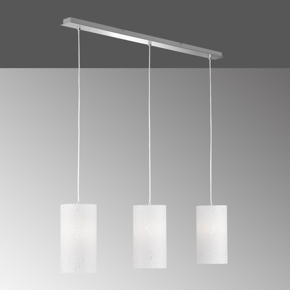 Fischer-Honsel Thor Lampa Wisząca Chrom, 3-punktowe main product photo