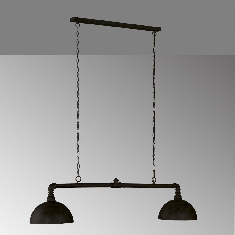 Fischer-Honsel Leitung Lampa Wisząca Czarny, 2-punktowe main product photo