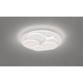 Fischer-Honsel Dots Lampa Sufitowa LED Biały, 1-punktowy, Zdalne sterowanie