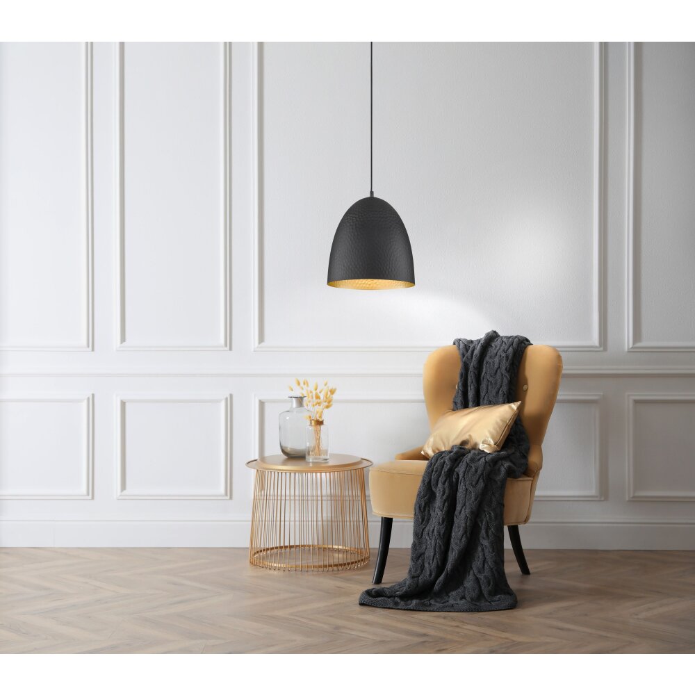 Fischer-Honsel Mylon Lampa Wisząca Czarny, 1-punktowy main product photo