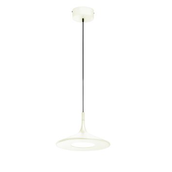 SCHÖNER-WOHNEN-Kollektion Slim Lampa Wisząca LED W kolorze kremowym, 1-punktowy